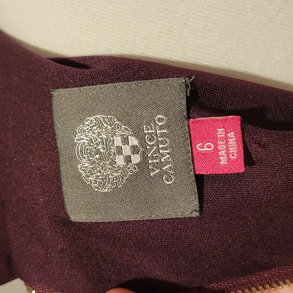 NWT Vince Camuto Sleeveless Overlay Sheath - Picture 5 of 6